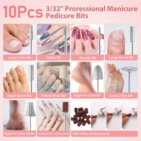 ZABOUL kit packed in travel pouch for mobile nail techs and on-the-go use