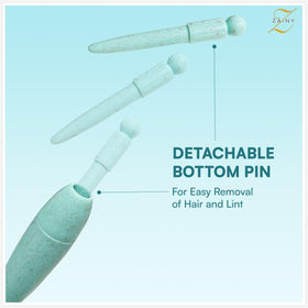 zainy cleaning pin and hanging loop detail for quick maintenance and storage