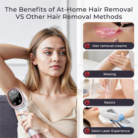 ZAIRUZ lifestyle bathroom vanity setup presenting salon-quality results at home