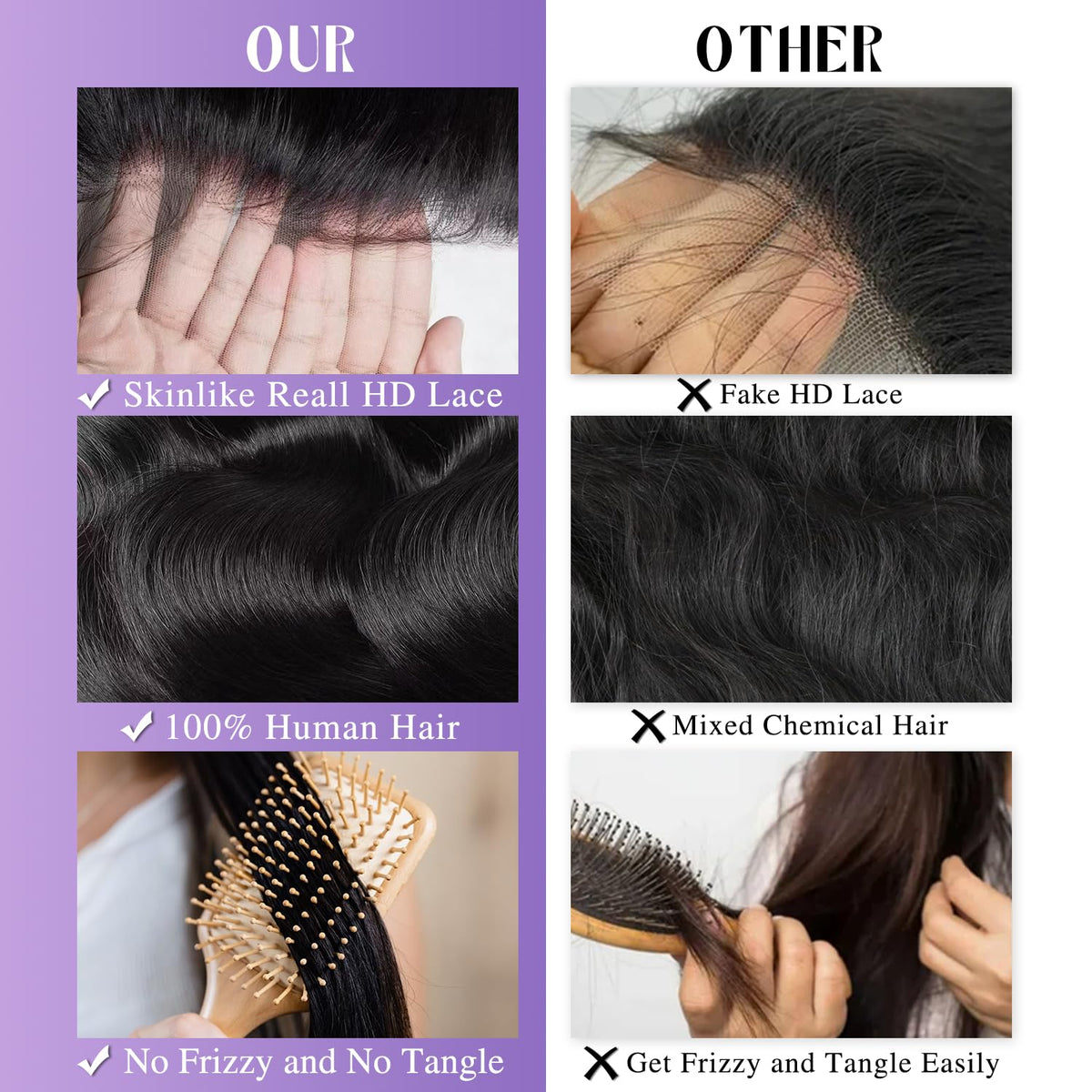 Zalvian wig on mannequin showing true 30-inch length scale