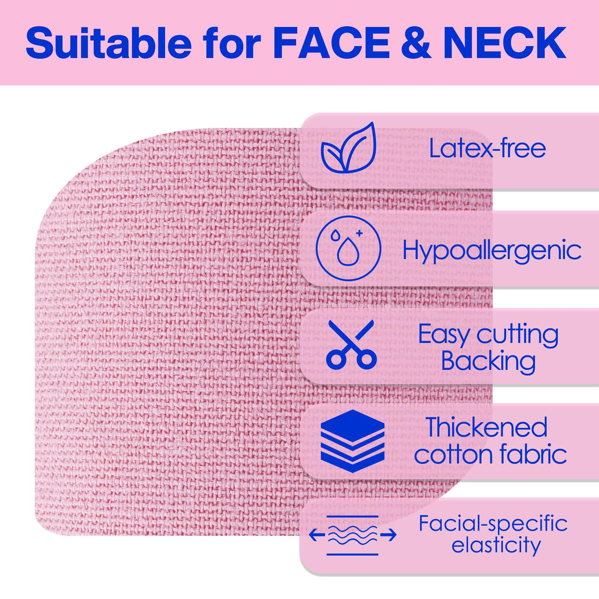 zancony applied on forehead overnight demonstrating comfortable wear