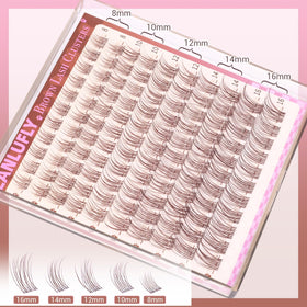 zanlufly application on eye model demonstrating even lift and definition