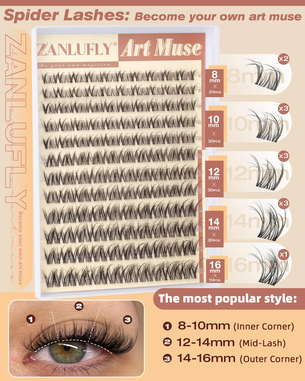 zanlufly clear band detail blending invisibly at the lash root