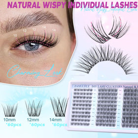 zanlufly close-up of CC-curly synthetic fibers offering natural lift