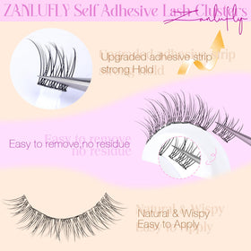 zanlufly close-up of individual cluster base highlighting easy-apply