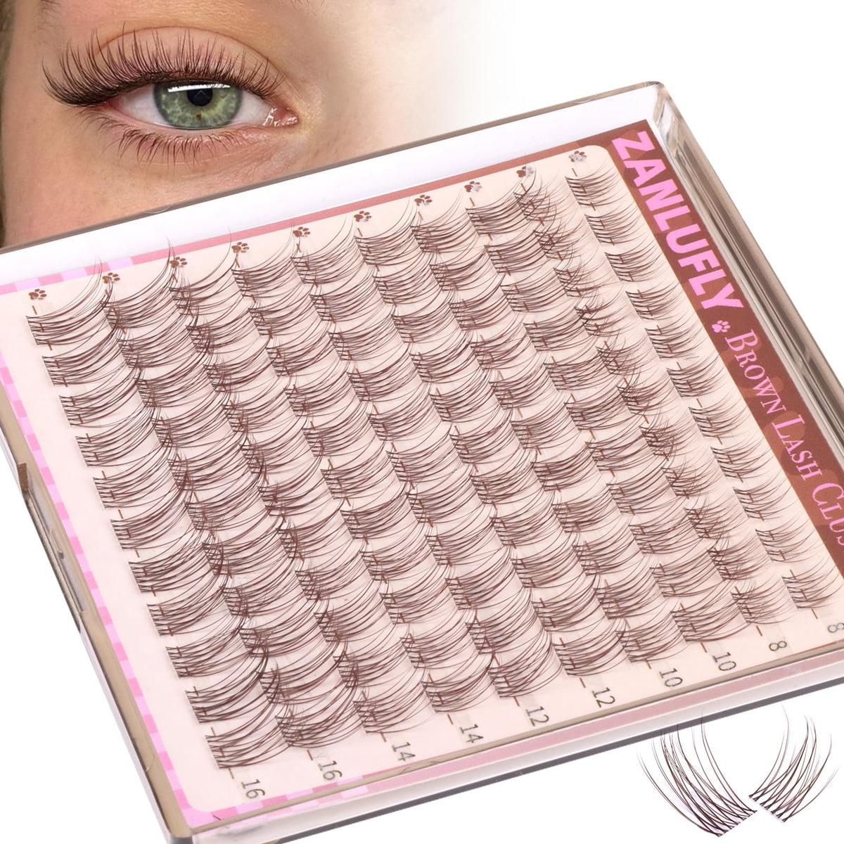zanlufly front packaging shows brown clusters and clear band benefit natural look