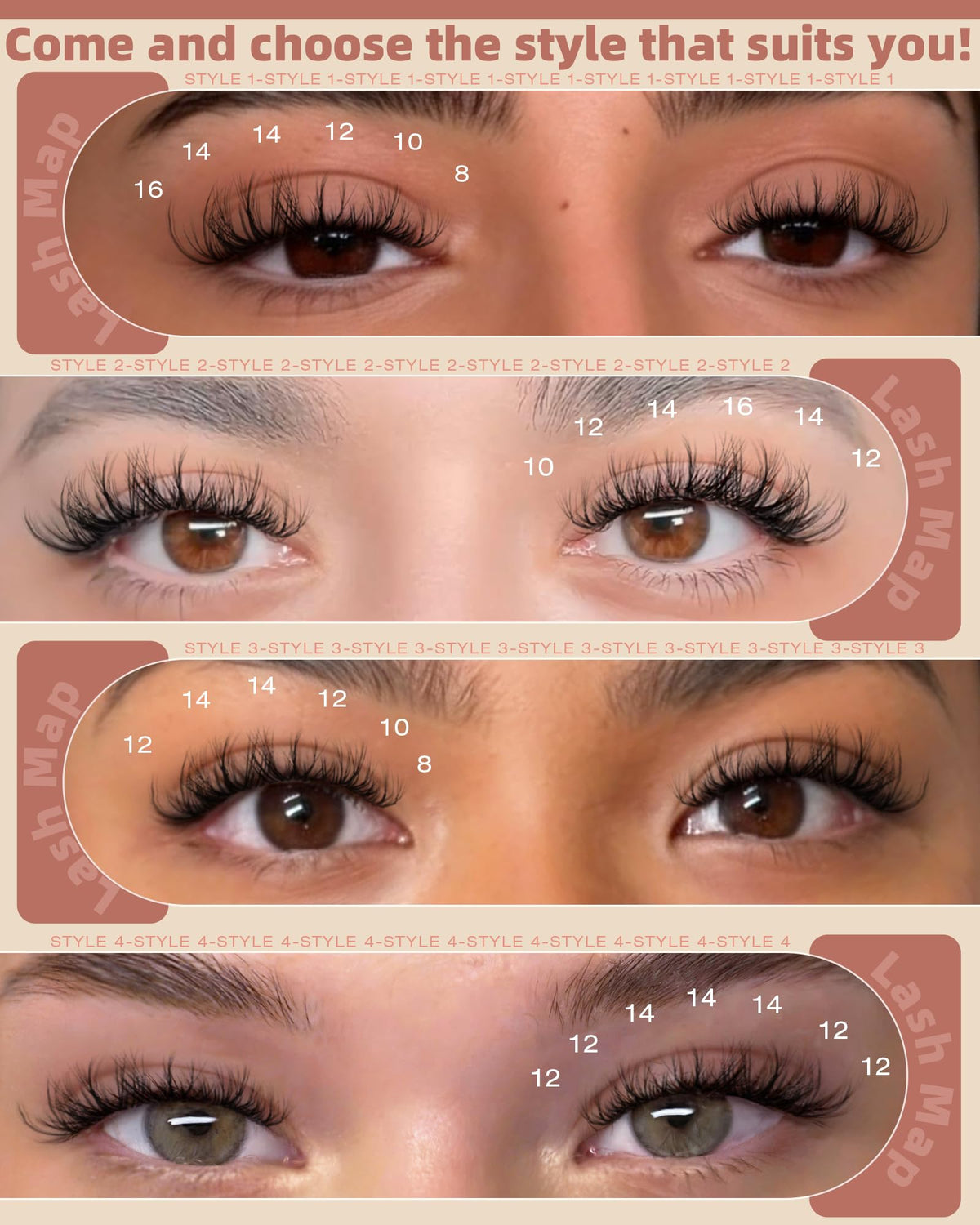 zanlufly cluster lashes held in hand showing scale and ease