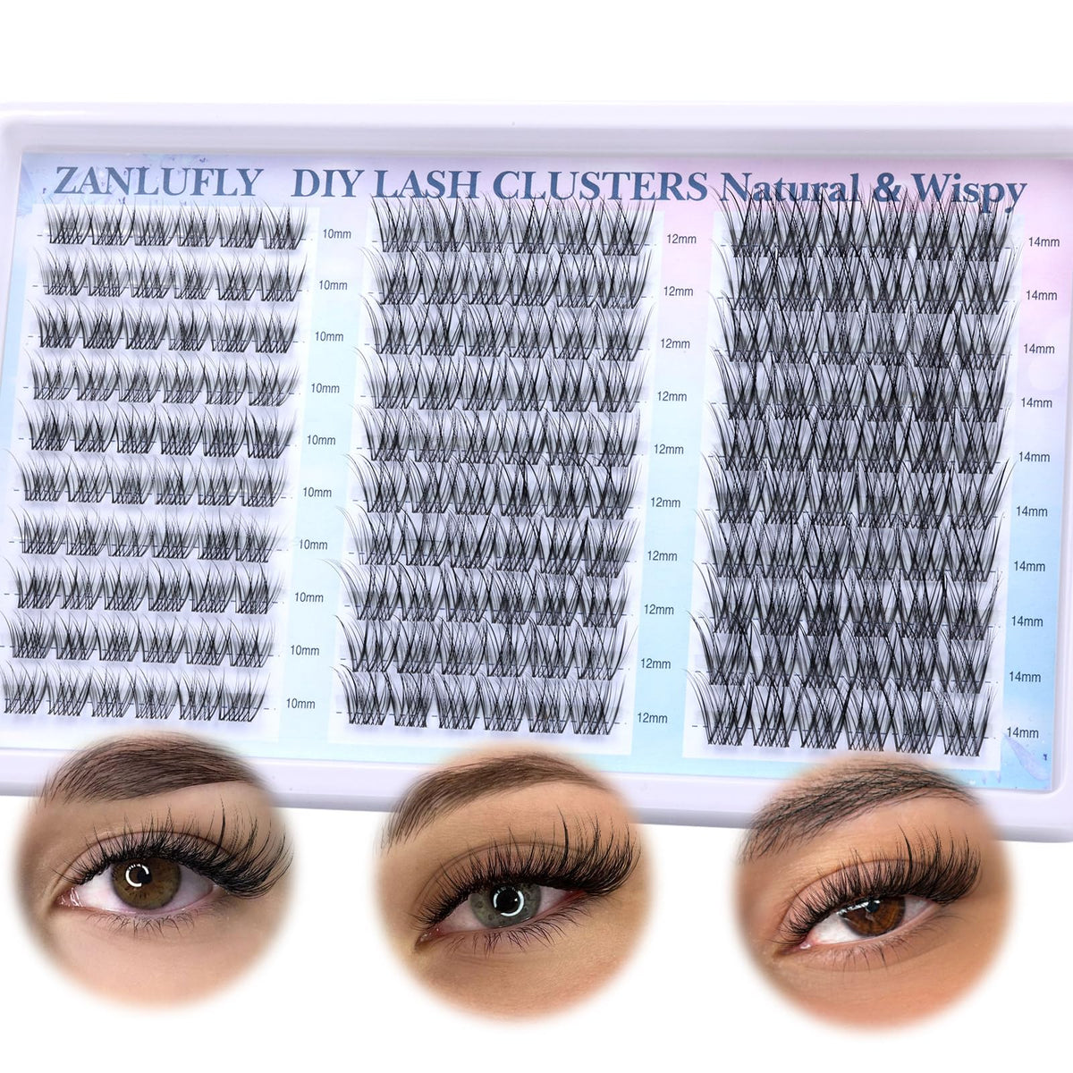 zanlufly lifestyle shot commuting makeup-ready lashes for everyday wear