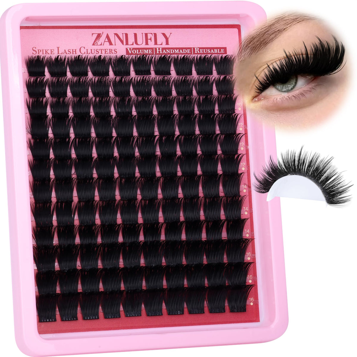 zanlufly lifestyle evening makeup look, dramatic volume for events