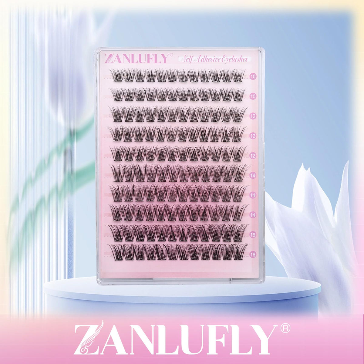 zanlufly lifestyle makeup look demonstrating quick glam effect