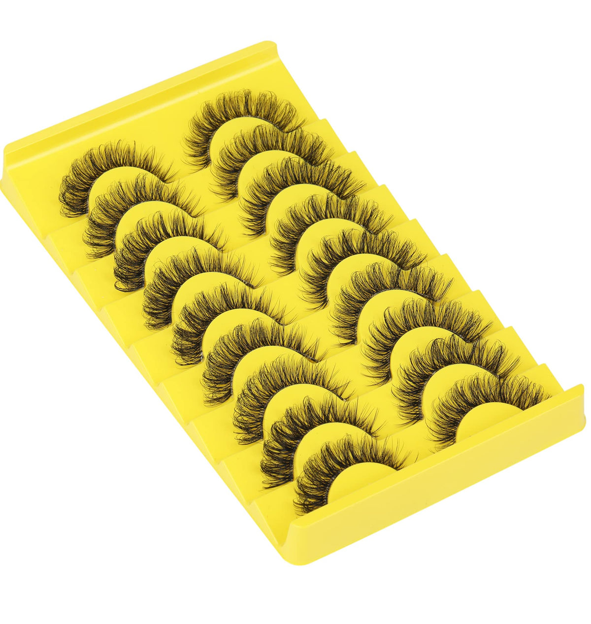 zanlufly packaging open tray displaying lashes organized for safe storage