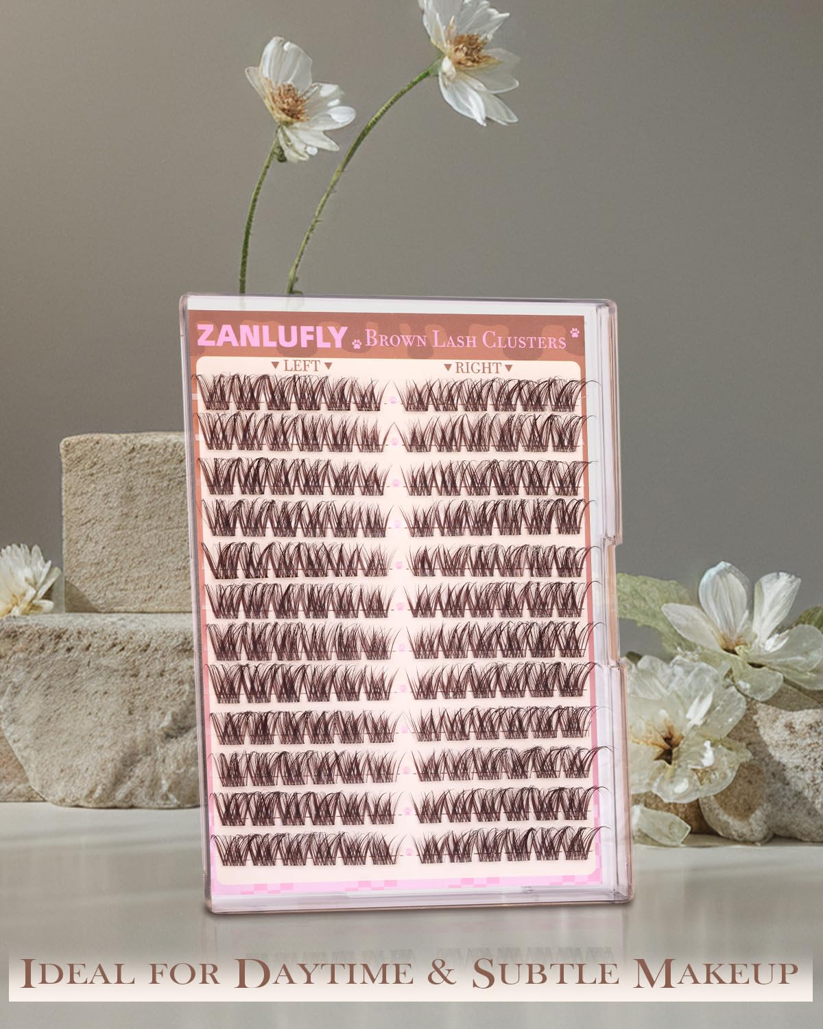 zanlufly clusters in hand showing scale and lightweight comfort