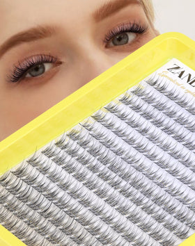 zanlufly cleaned clusters stored for reuse illustrating durable, reusable lash care