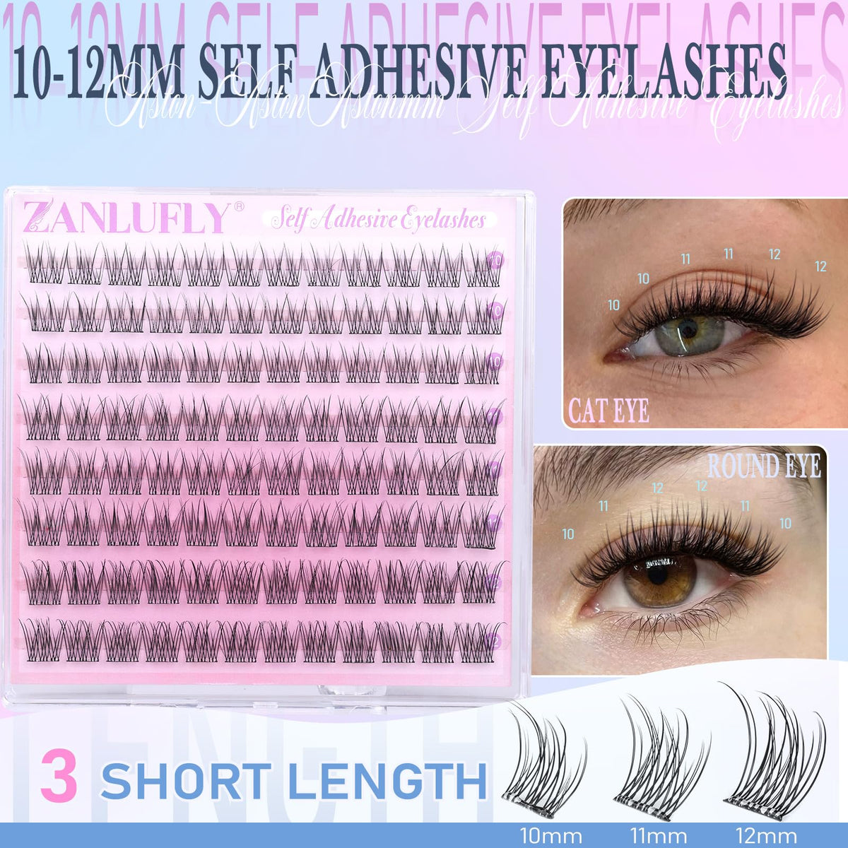 zanlufly wispy synthetic fibers detail highlighting natural movement