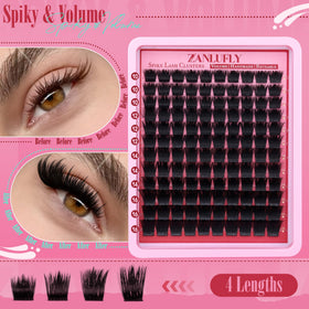 zanlufly thin lash band detail, soft lightweight band for comfort
