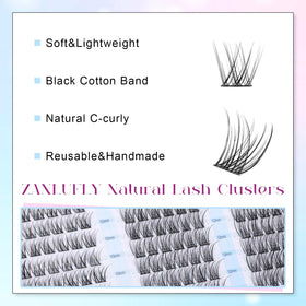 zanlufly organized tray displaying clusters and counts for easy selection and storage
