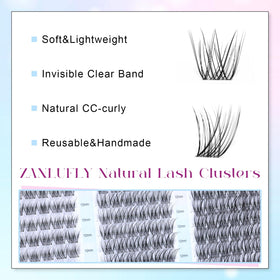 zanlufly tweezers and 2-in-1 glue displayed for precise application benefit