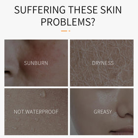 ZARICS sunscreen in use at beach showing water-resistant protection benefit