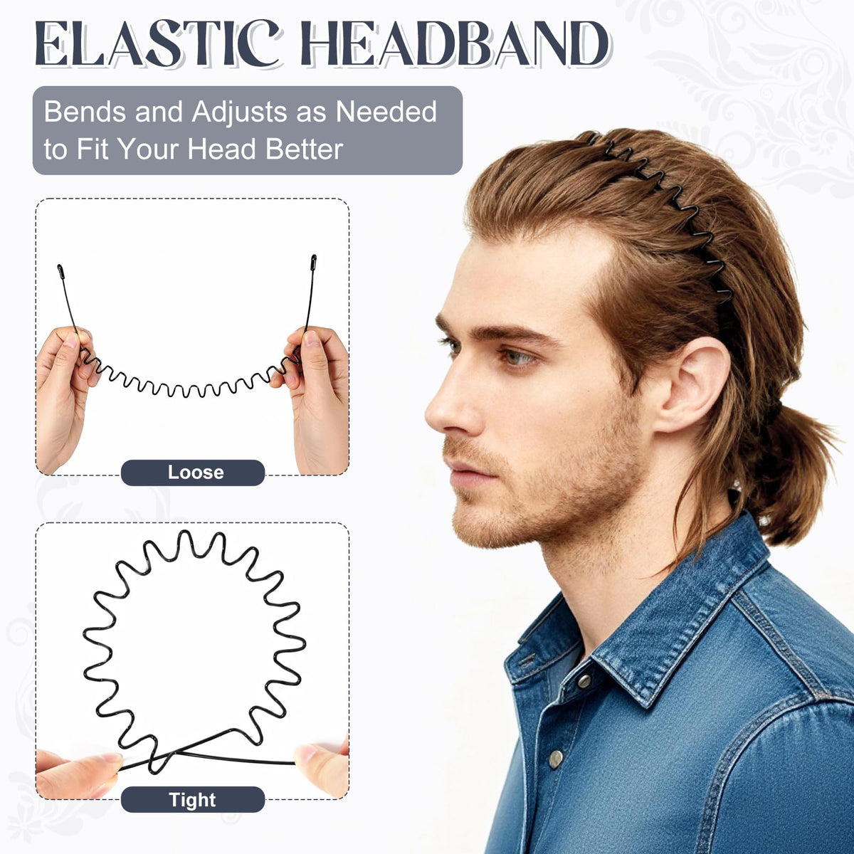 ZASZO two headbands side by side highlighting included 2-pack convenience