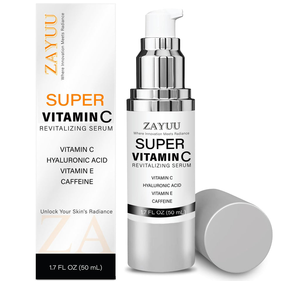 ZAYUU front packaging showing brightening serum benefits