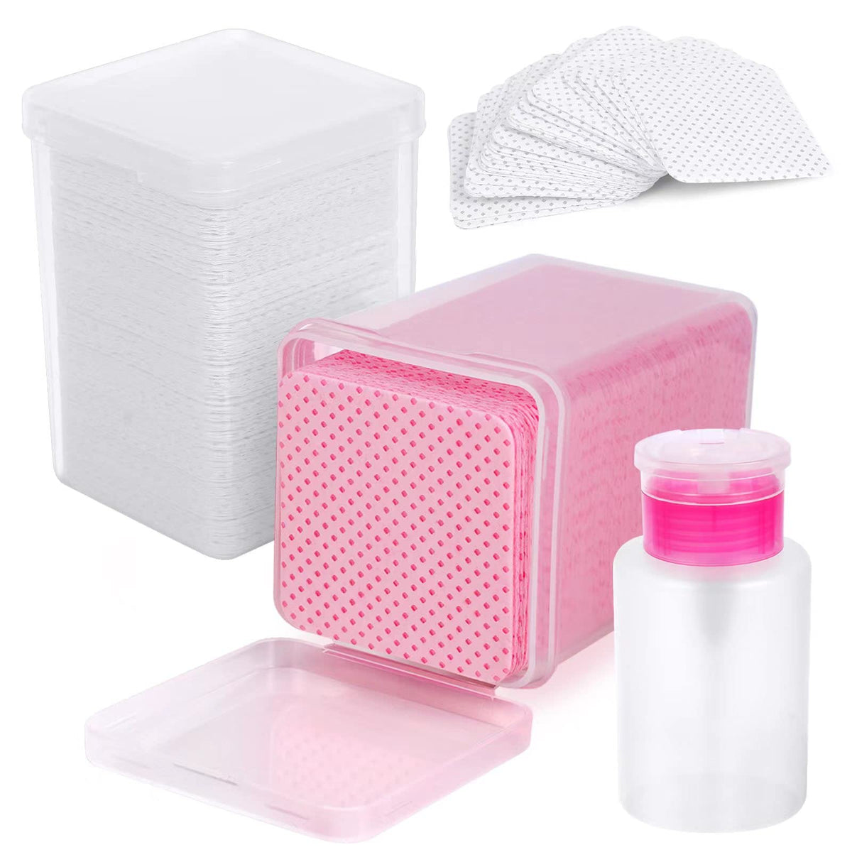 ZCDPFCBD front packaging showing 400 wipes and pink-white bottle benefit quick access