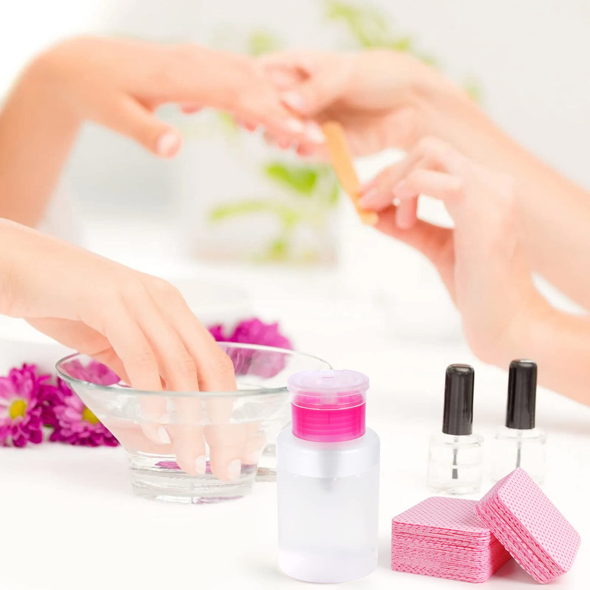 ZCDPFCBD lifestyle salon table scene showing professional use and organized workspace