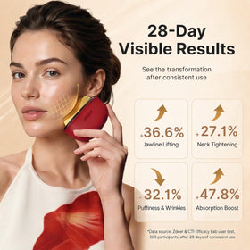 ZDEER GS5 control buttons visible to set vibration and heat for personalized comfort