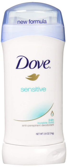 Unilever ZDove front packaging showing three 2.6 oz sticks and 24-hour protection benefit