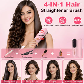 ZDXBO close-up of 5D dense bristles for faster even heat distribution and smoother hair