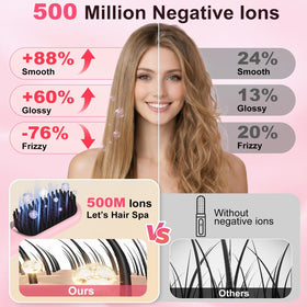 ZDXBO brush in use on a woman delivering quick touch-up and salon-like results