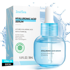 ZealSea front packaging showing bottle and box, clear hydration benefit