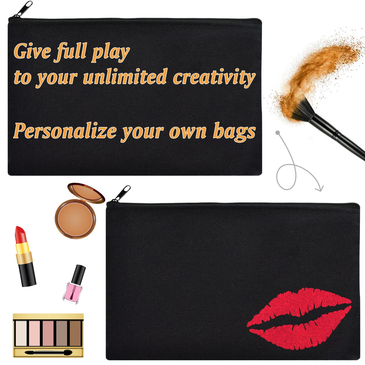 ZeeDix pouch in use with travel essentials offering organized packing benefit