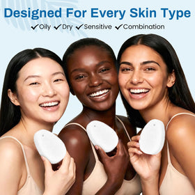 Before and after skin view demonstrating Zeefpod clearer pores benefit