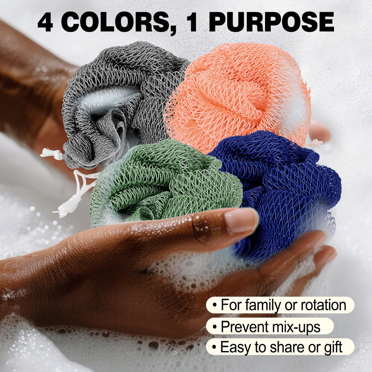 Zeefpod box contents showing four nets for value and convenience