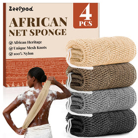 Zeefpod front packaging showing four-color 42-inch nets and benefits