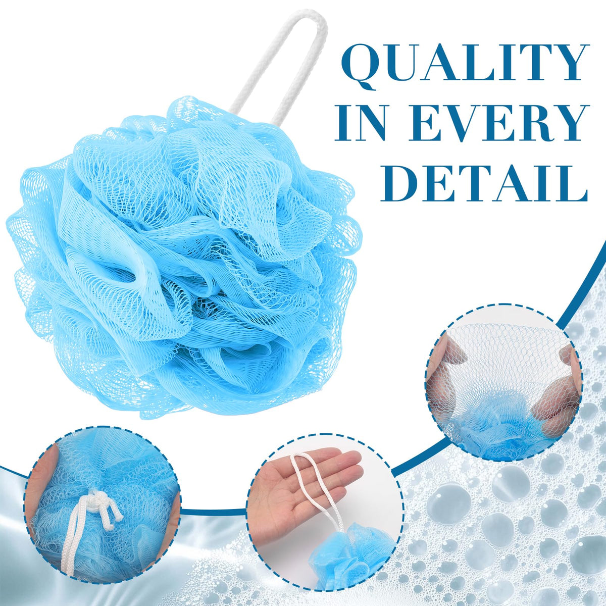 Zeefpod puff producing thick foam to boost cleansing efficiency