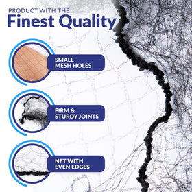 ZefeqCo close-up of fine breathable mesh texture with low bulk benefit