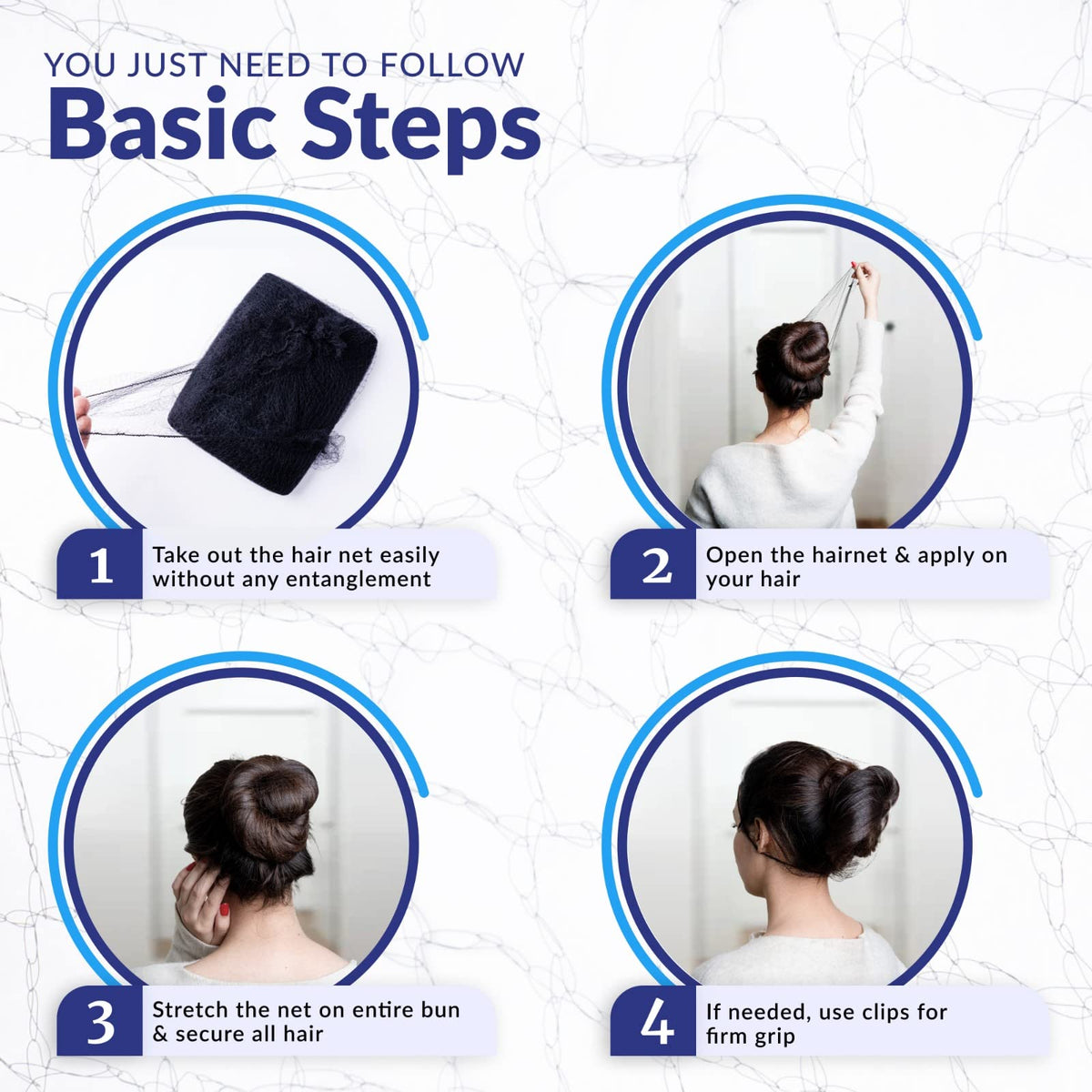 ZefeqCo hair net used for sleeping offering comfortable overnight wear