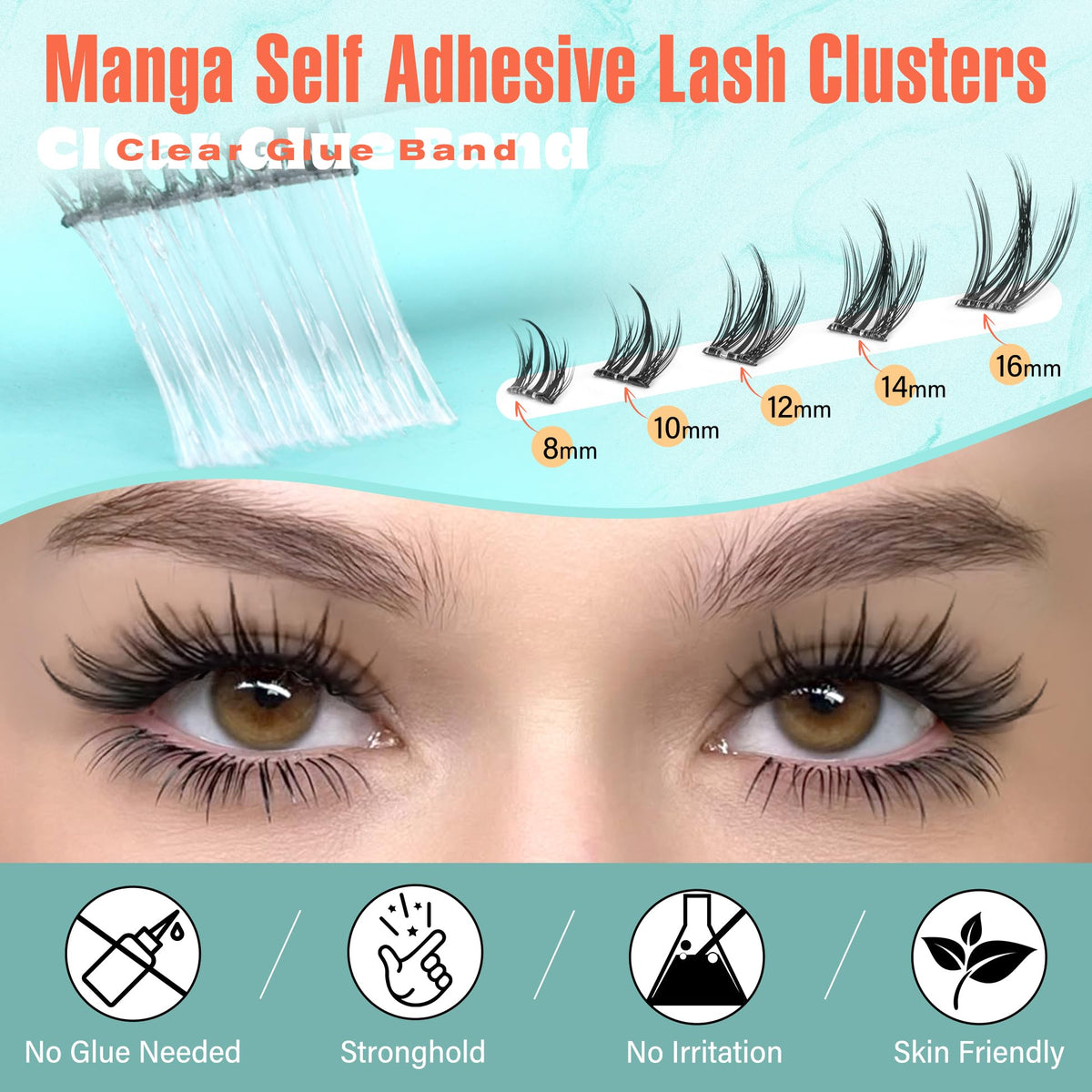 Zegaine close-up of mixed 8–16mm fibers highlighting soft texture and natural blend