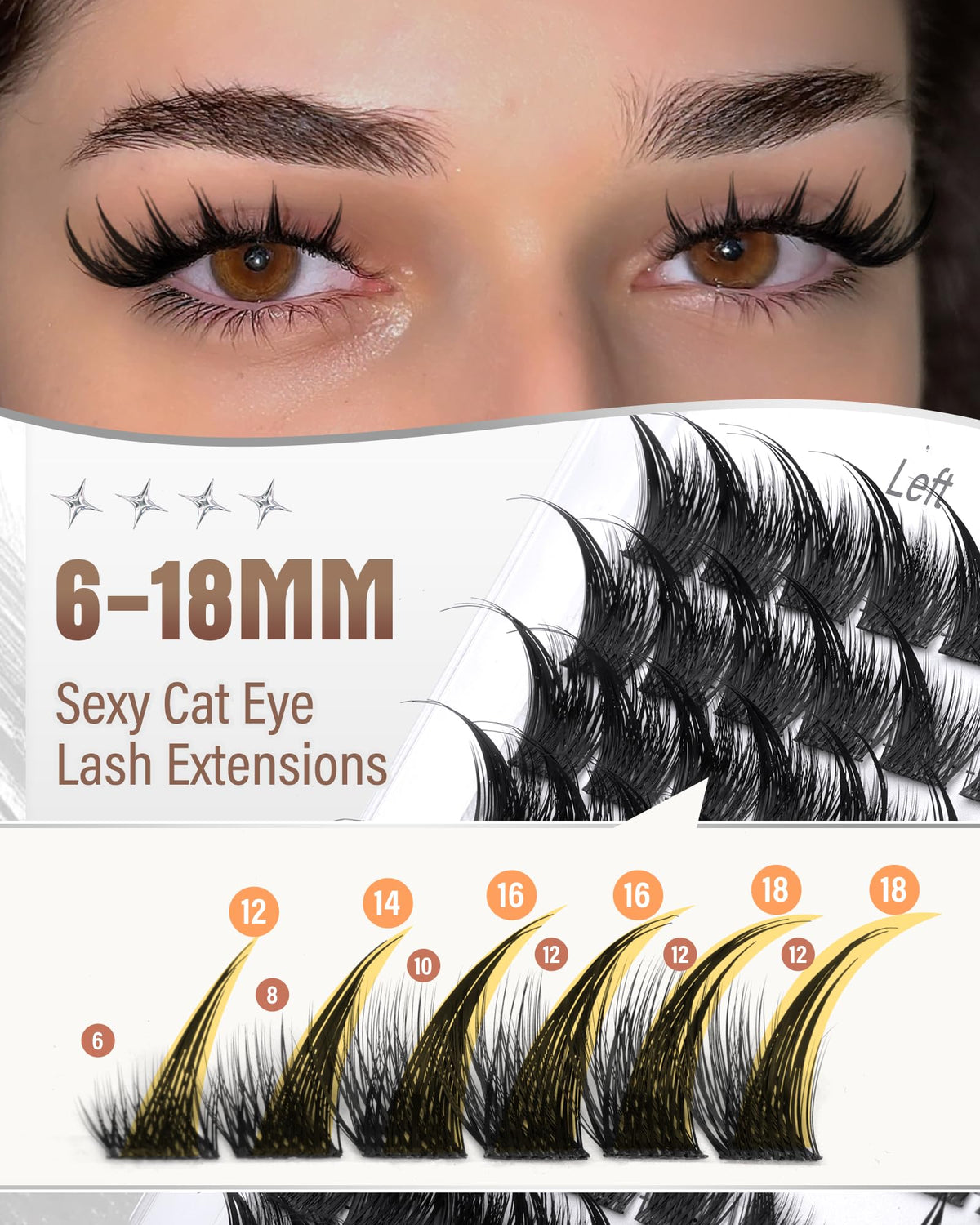 Zegaine cluster held with tweezers showing easy placement benefit