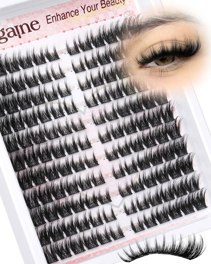 Zegaine front packaging showing cat eye cluster set and benefits