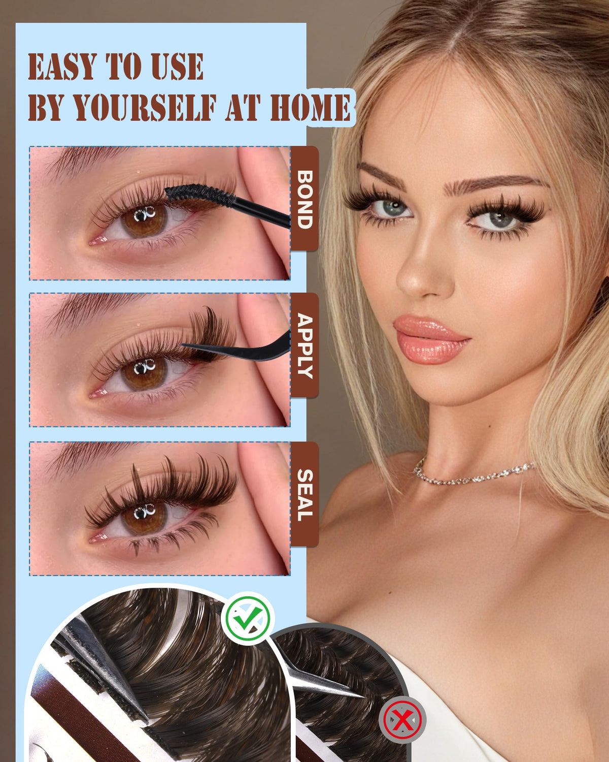 Zegaine lifestyle shot with manga-inspired eye look for cosplay versatility