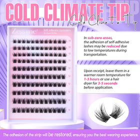 Zegaine lashes worn in a lifestyle evening look for subtle glamorous effect