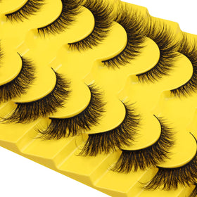 Zegaine open tray with nine pairs for reusable styling options