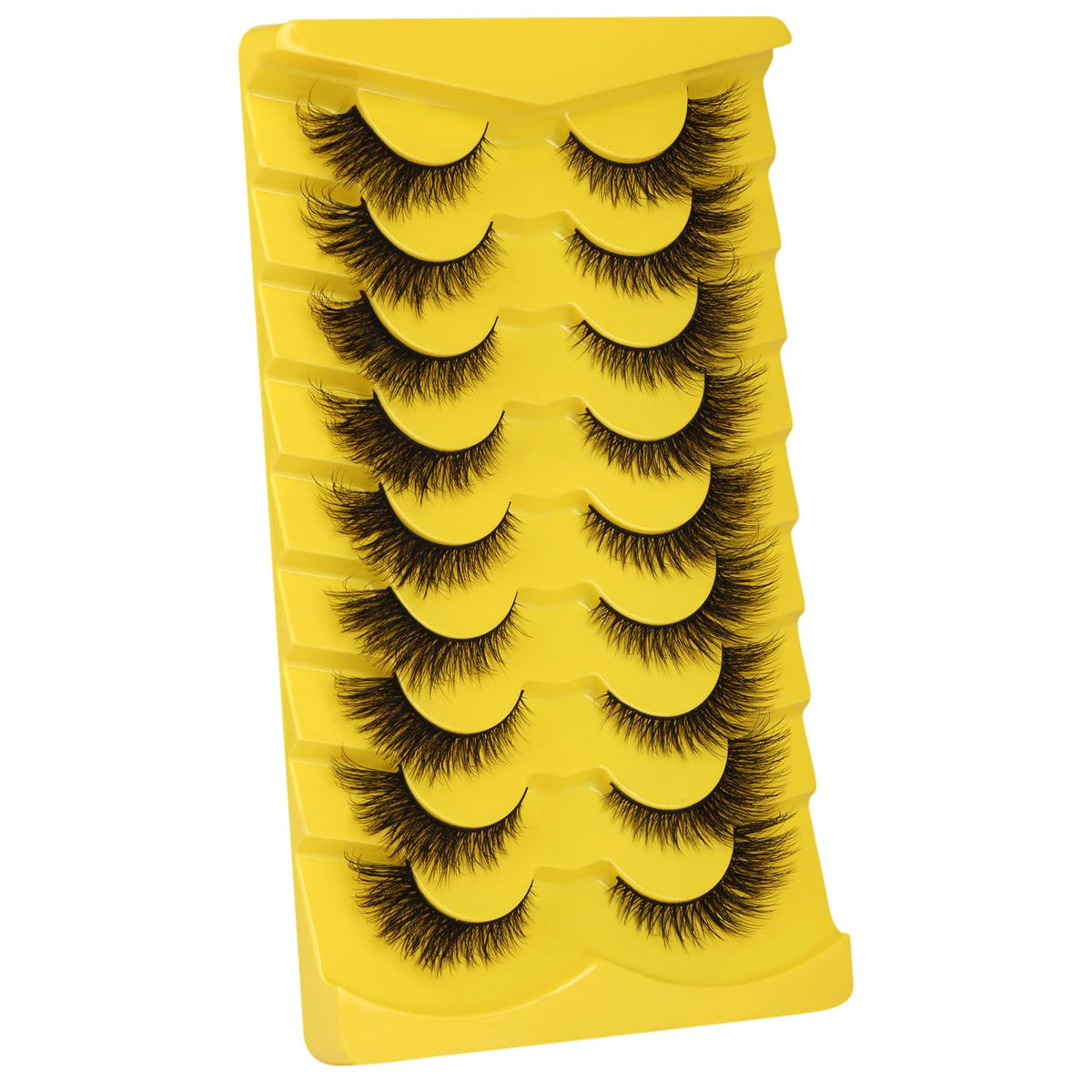 Zegaine lashes beside ruler showing lengths from 4mm to 17mm