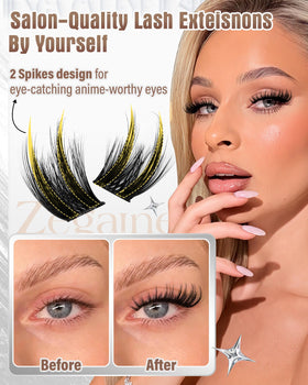 Zegaine synthetic silk fibers texture for featherlight comfort
