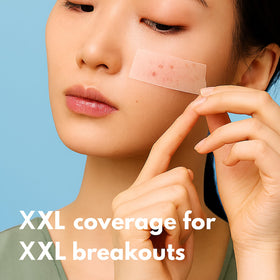 ZELIER nighttime use lifestyle showing patch worn overnight for protected healing