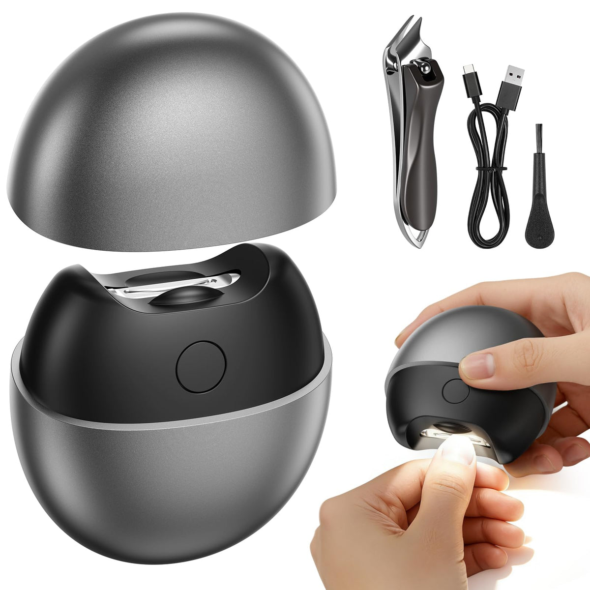 zemeollo front view of device highlighting compact design and portability