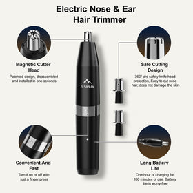 ZENIPEAK closeup of three patented magnetic heads for fast swap and hygiene