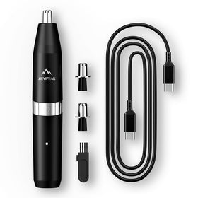 ZENIPEAK travel kit laid out with pouch and trimmer for on‑the‑go grooming